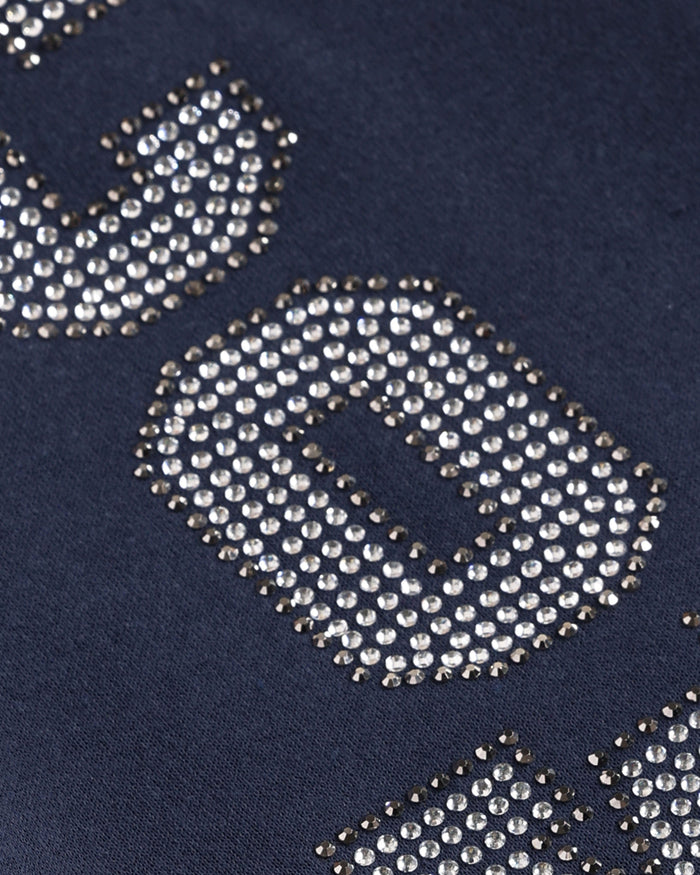 Dallas Cowboys Womens Big Wordmark Rhinestone Sweatpants FOCO S - FOCO.com