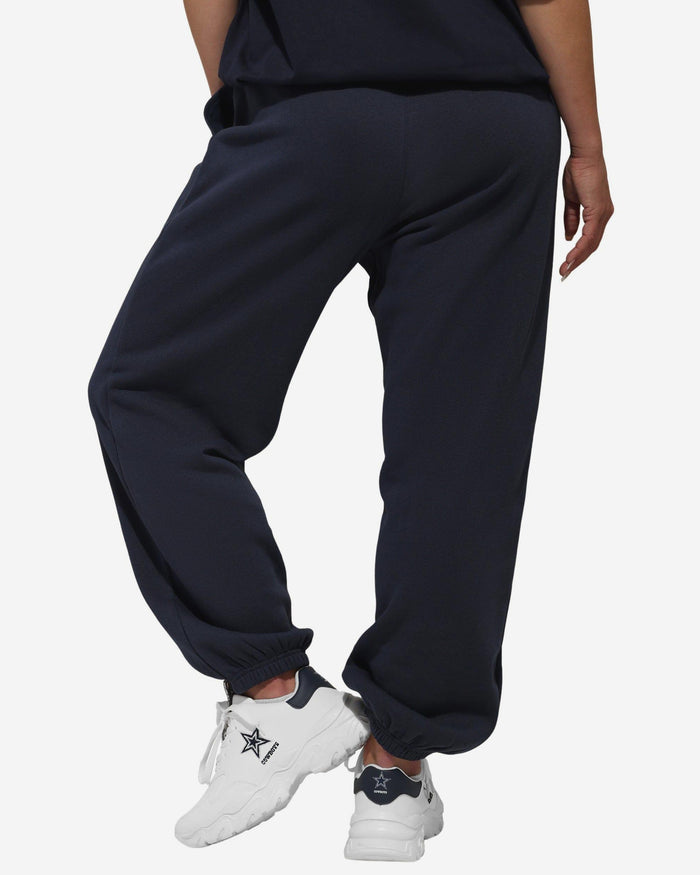 Dallas Cowboys Womens Big Wordmark Rhinestone Sweatpants FOCO S - FOCO.com