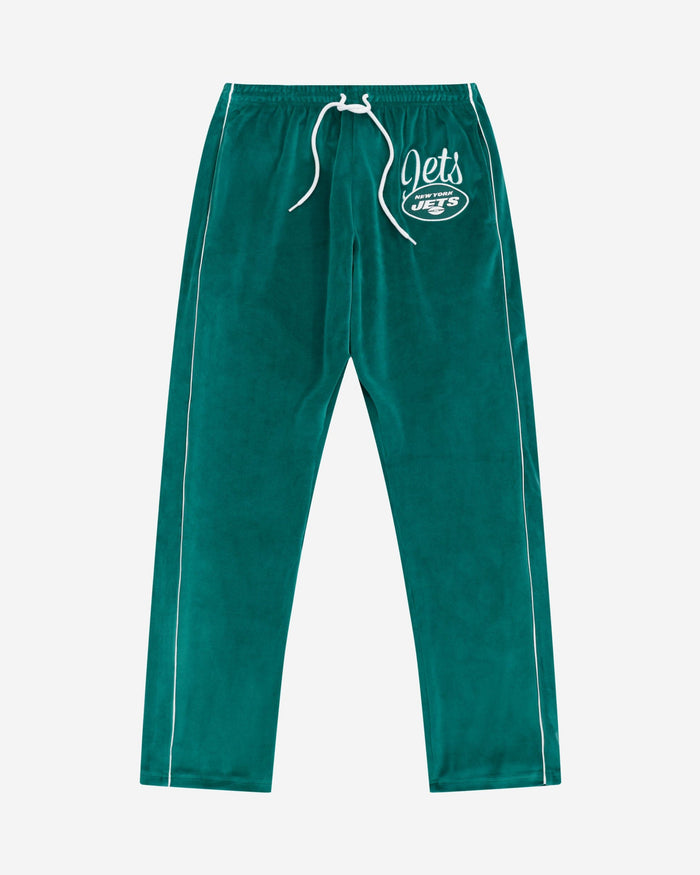 New York Jets 2019 Retro Womens Velour Pants FOCO - FOCO.com