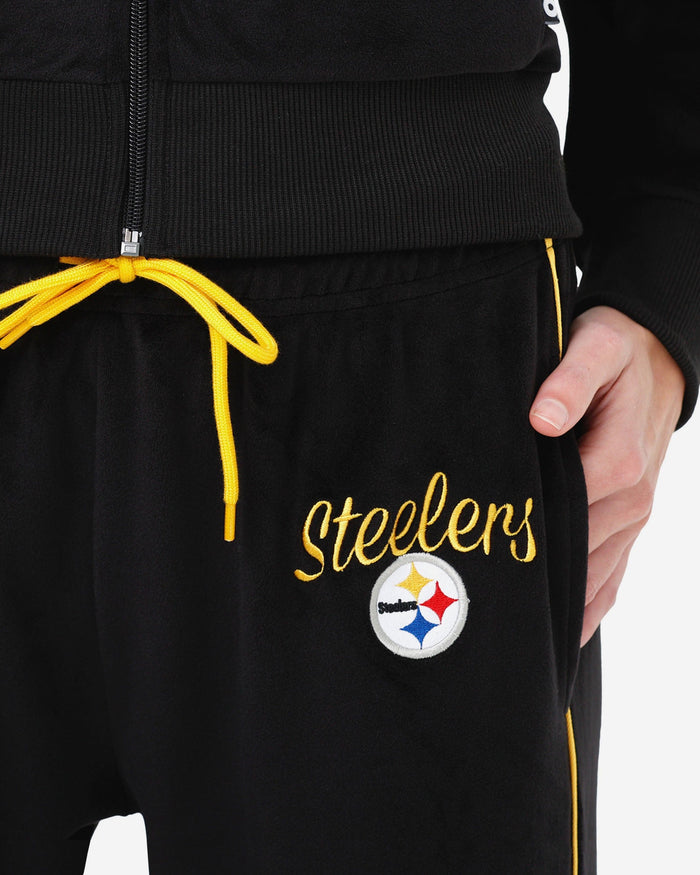 Pittsburgh Steelers Womens Velour Pants FOCO - FOCO.com