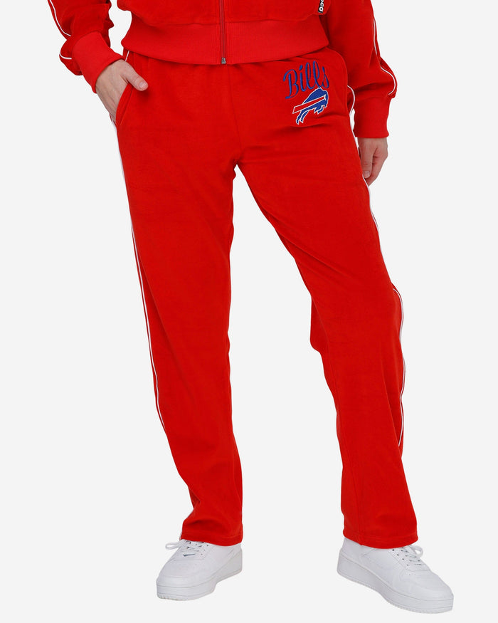 Buffalo Bills Womens Red Velour Pants FOCO S - FOCO.com