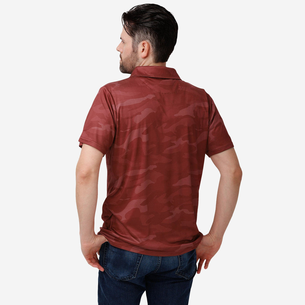 Florida State Seminoles Color Camo Polyester Polo FOCO