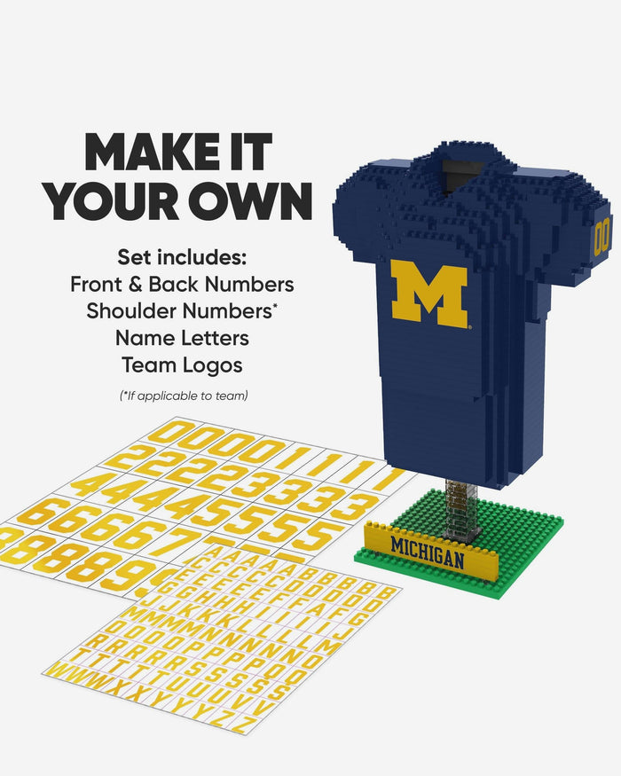 Michigan Wolverines BRXLZ Jersey FOCO - FOCO.com