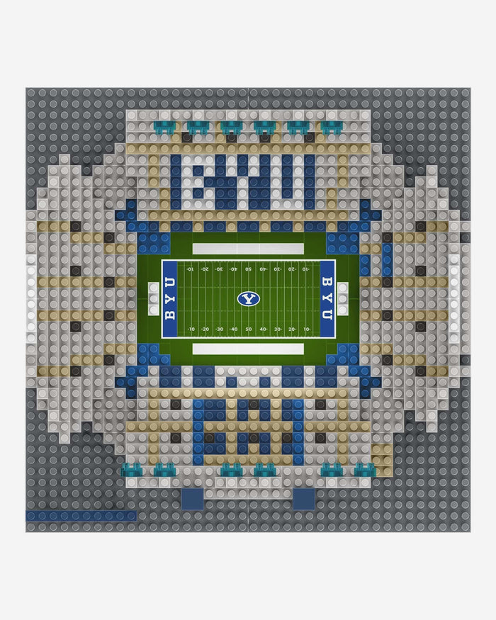 BYU Cougars LaVell Edwards Stadium Mini BRXLZ Stadium FOCO - FOCO.com