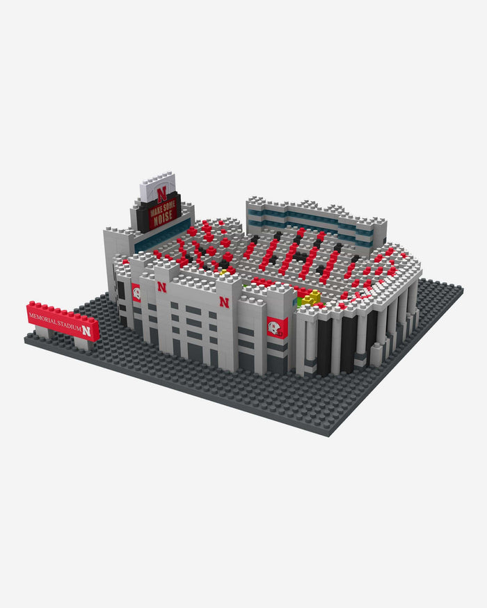 Nebraska Cornhuskers Memorial Mini BRXLZ Stadium FOCO - FOCO.com