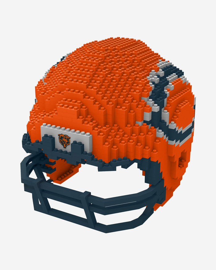 Chicago Bears Alternate Replica BRXLZ Mini Helmet FOCO Chicago Bears Alternate Replica BRXLZ Mini Helmet FOCO