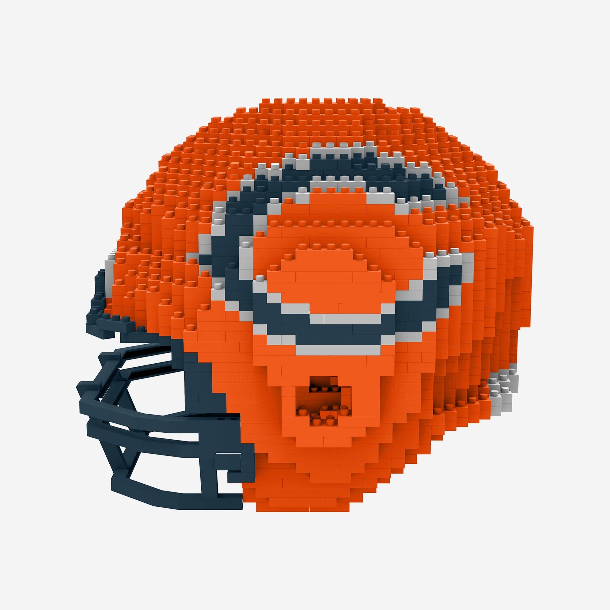 chicago fire football helmet Chicago Bears Alternate Replica BRXLZ Mini Helmet FOCO