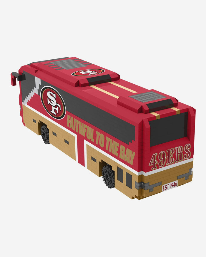 San Francisco 49ers BRXLZ Bus FOCO - FOCO.com