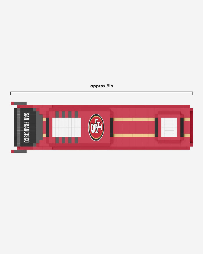 San Francisco 49ers BRXLZ Bus FOCO - FOCO.com