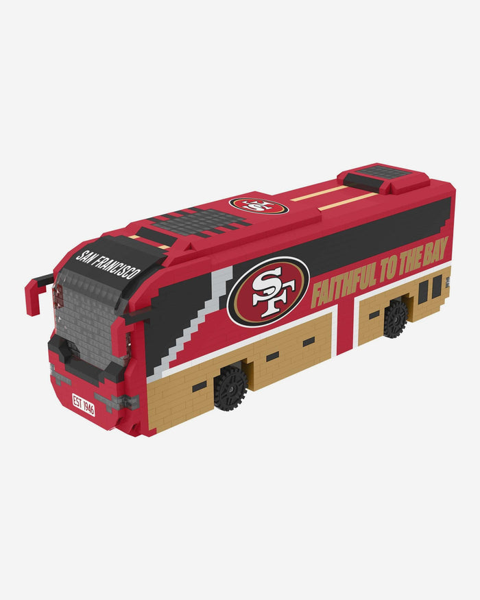 San Francisco 49ers BRXLZ Bus FOCO - FOCO.com