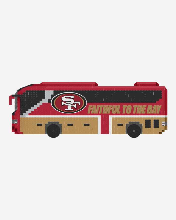 San Francisco 49ers BRXLZ Bus FOCO - FOCO.com