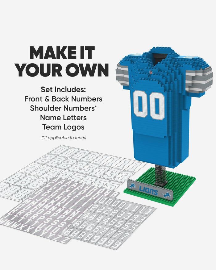 Detroit Lions BRXLZ Jersey FOCO - FOCO.com