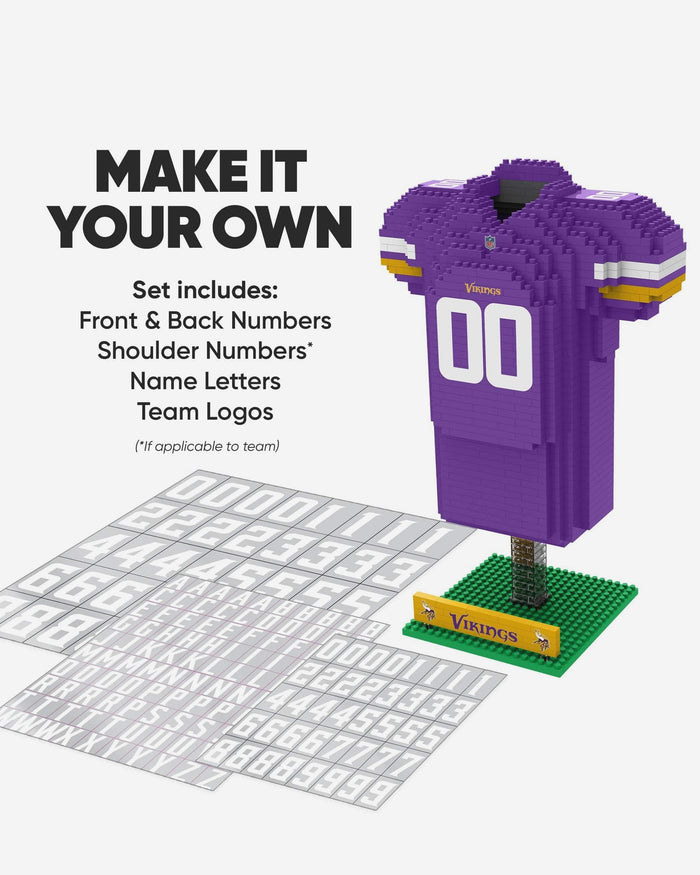 Minnesota Vikings BRXLZ Jersey FOCO - FOCO.com