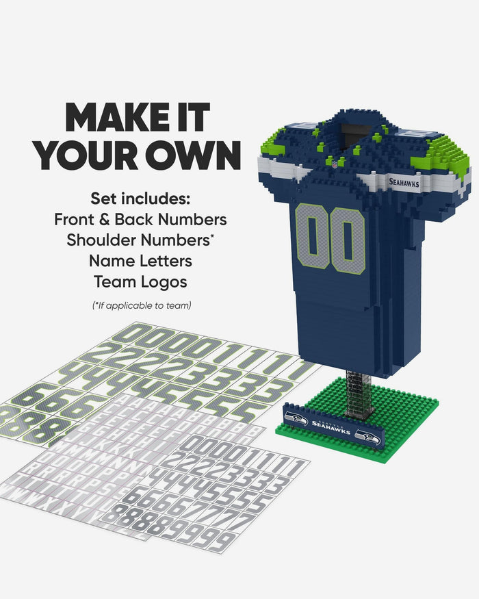 Seattle Seahawks BRXLZ Jersey FOCO - FOCO.com