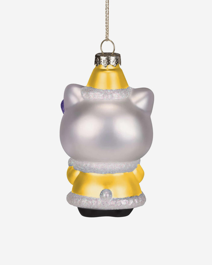 Los Angeles Lakers Hello Kitty® Glitter Ornament FOCO - FOCO.com
