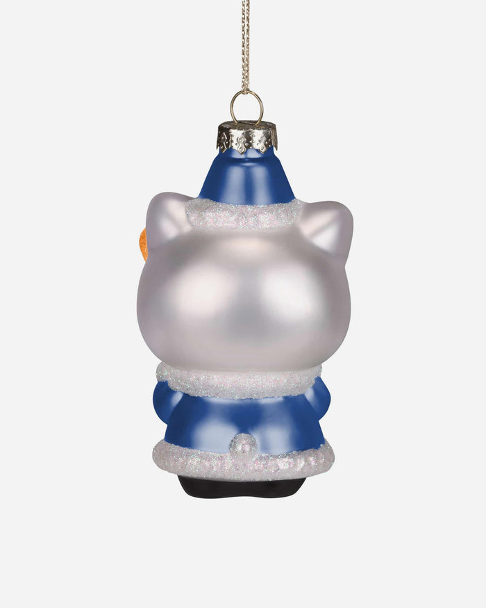 New York Knicks Hello Kitty® Glitter Ornament FOCO - FOCO.com