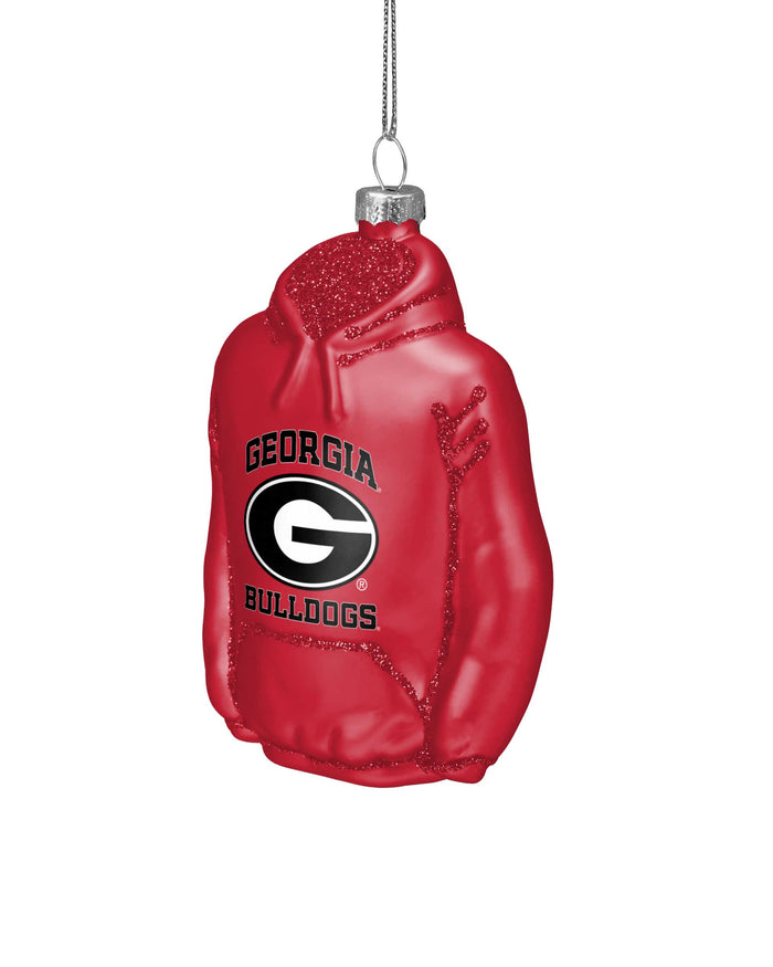 Georgia Bulldogs Glitter Hoodie Ornament FOCO - FOCO.com
