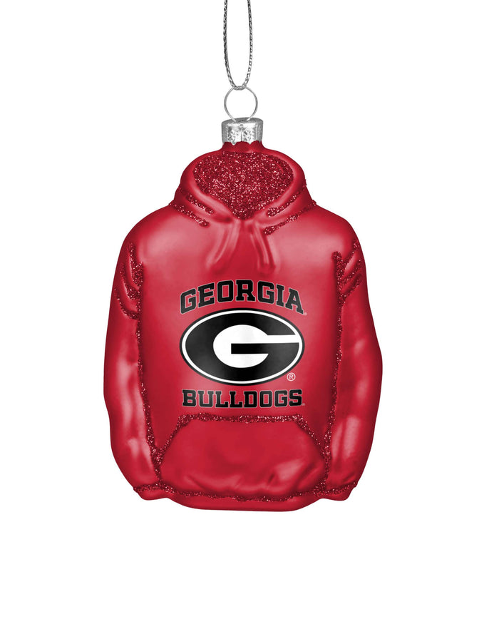 Georgia Bulldogs Glitter Hoodie Ornament FOCO - FOCO.com