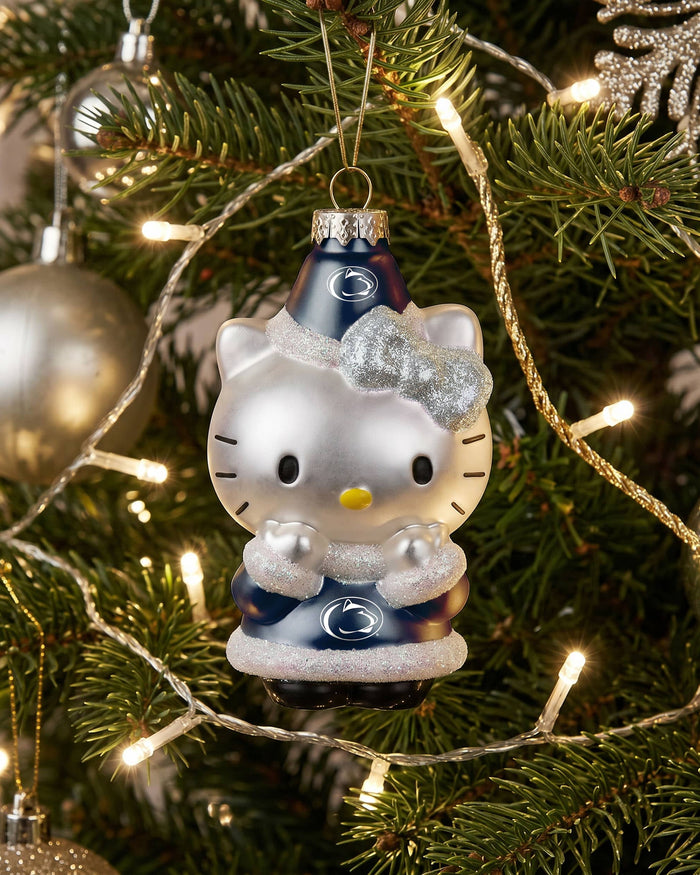 Penn State Nittany Lions Hello Kitty® Glitter Ornament FOCO - FOCO.com