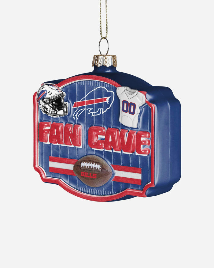 Buffalo Bills Blown Glass Fan Cave Ornament FOCO - FOCO.com