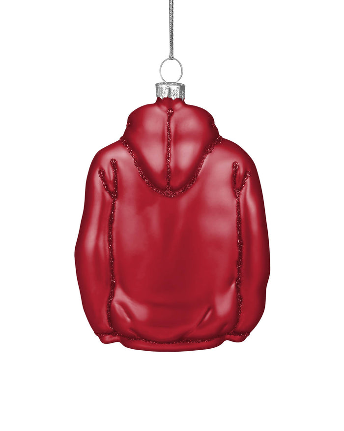 San Francisco 49ers Glitter Hoodie Ornament FOCO - FOCO.com