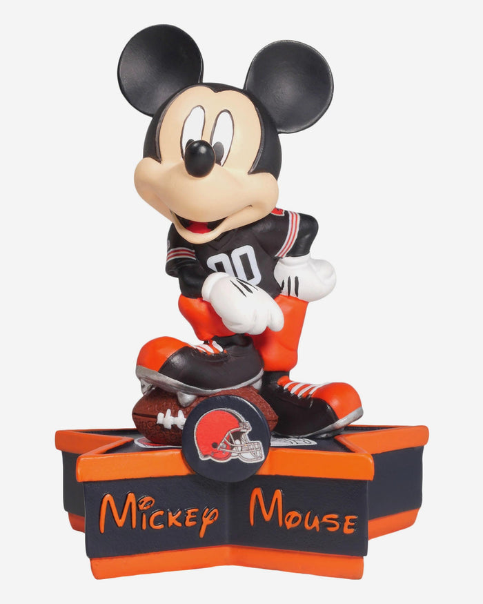 Cleveland Browns Disney Mickey Mouse Uniform Figurine FOCO - FOCO.com