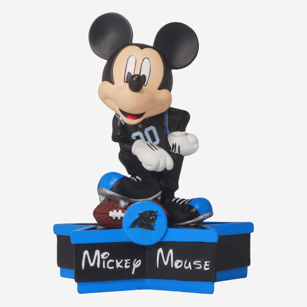 Carolina Panthers Disney Mickey Mouse Uniform Figurine FOCO - FOCO.com