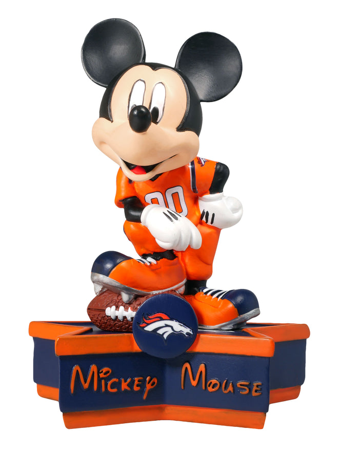 Denver Broncos Disney Mickey Mouse Uniform Figurine FOCO - FOCO.com