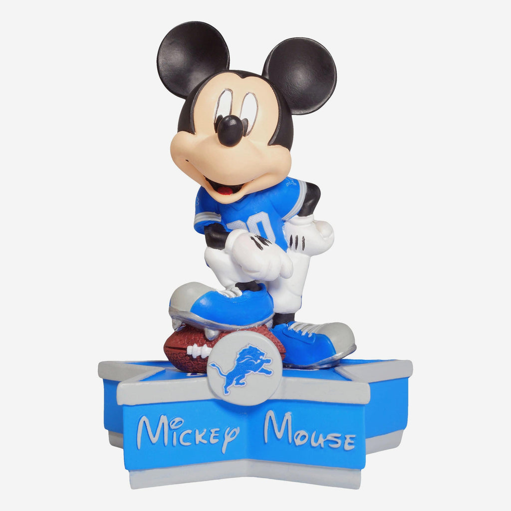 Detroit Lions Disney Mickey Mouse Uniform Figurine FOCO - FOCO.com