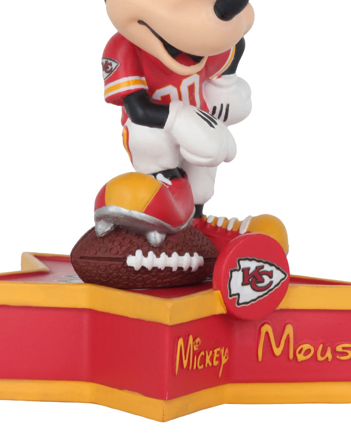 Kansas City Chiefs Disney Mickey Mouse Uniform Figurine FOCO - FOCO.com