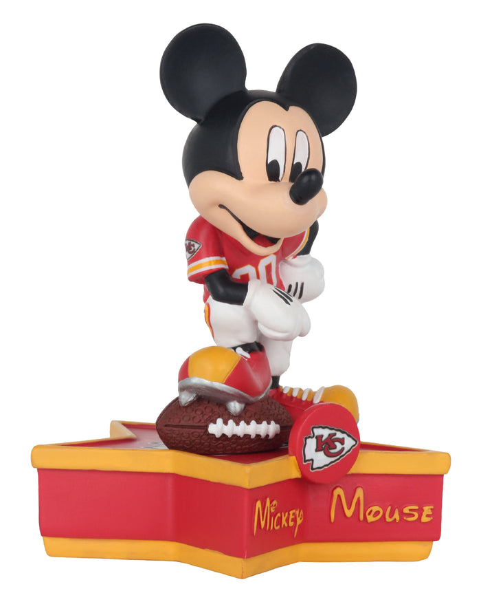 Kansas City Chiefs Disney Mickey Mouse Uniform Figurine FOCO - FOCO.com
