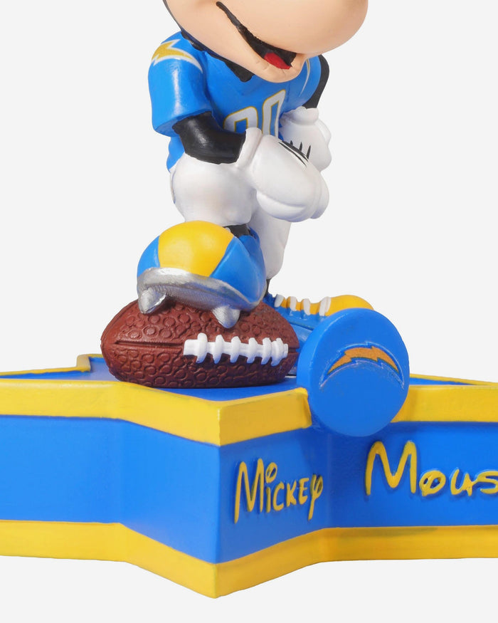 Los Angeles Chargers Disney Mickey Mouse Uniform Figurine FOCO - FOCO.com