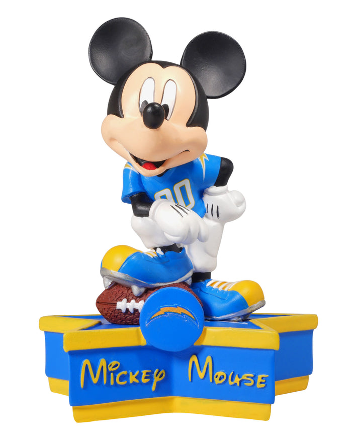 Los Angeles Chargers Disney Mickey Mouse Uniform Figurine FOCO - FOCO.com