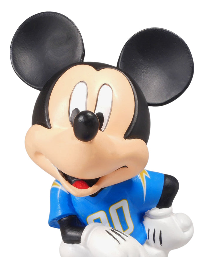 Los Angeles Chargers Disney Mickey Mouse Uniform Figurine FOCO - FOCO.com