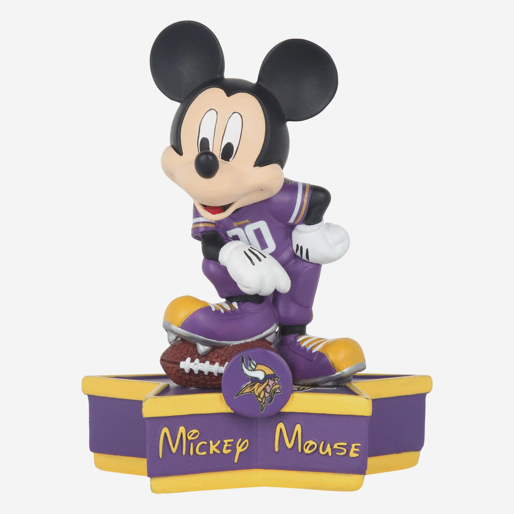 Minnesota Vikings Disney Mickey Mouse Uniform Figurine FOCO - FOCO.com