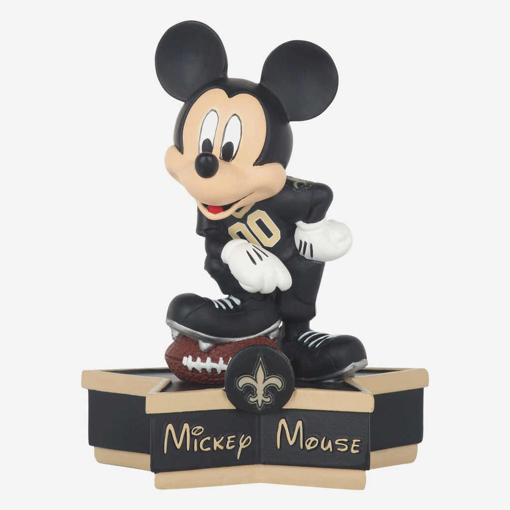New Orleans Saints Disney Mickey Mouse Uniform Figurine FOCO - FOCO.com