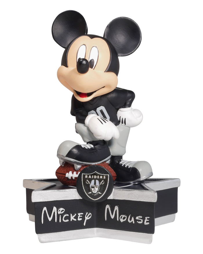Las Vegas Raiders Disney Mickey Mouse Uniform Figurine FOCO - FOCO.com