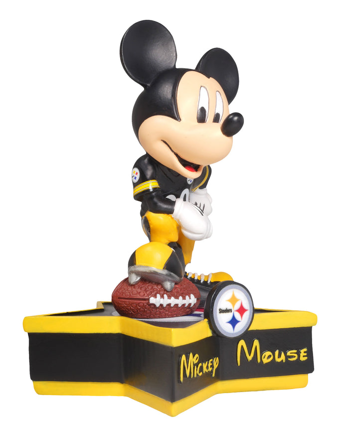 Pittsburgh Steelers Disney Mickey Mouse Uniform Figurine FOCO - FOCO.com