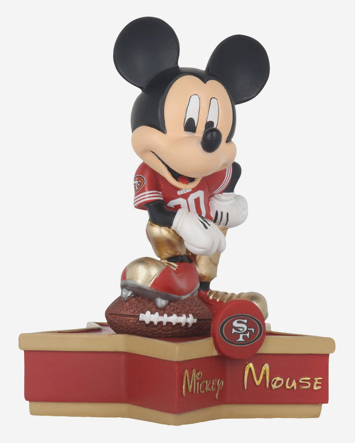 San Francisco 49ers Disney Mickey Mouse Uniform Figurine FOCO - FOCO.com
