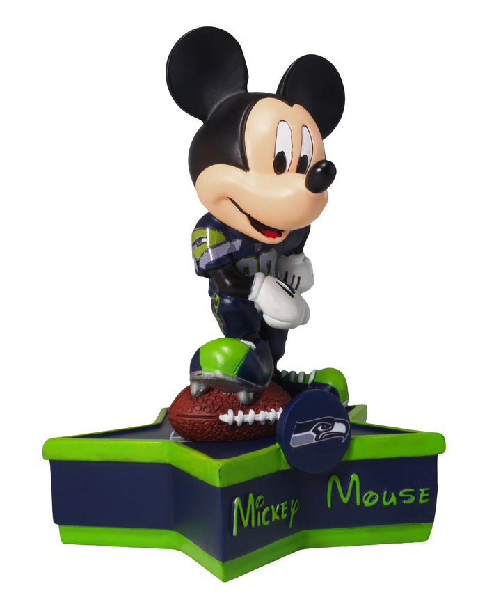 Seattle Seahawks Disney Mickey Mouse Uniform Figurine FOCO - FOCO.com