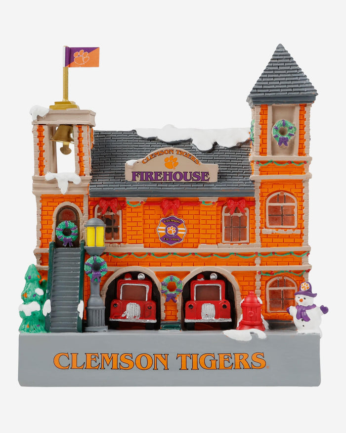 Clemson Tigers Light Up Resin Team Firehouse FOCO - FOCO.com