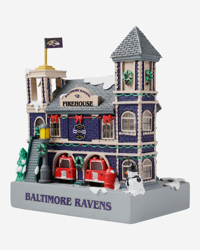 Baltimore Ravens Light Up Resin Team Firehouse FOCO - FOCO.com