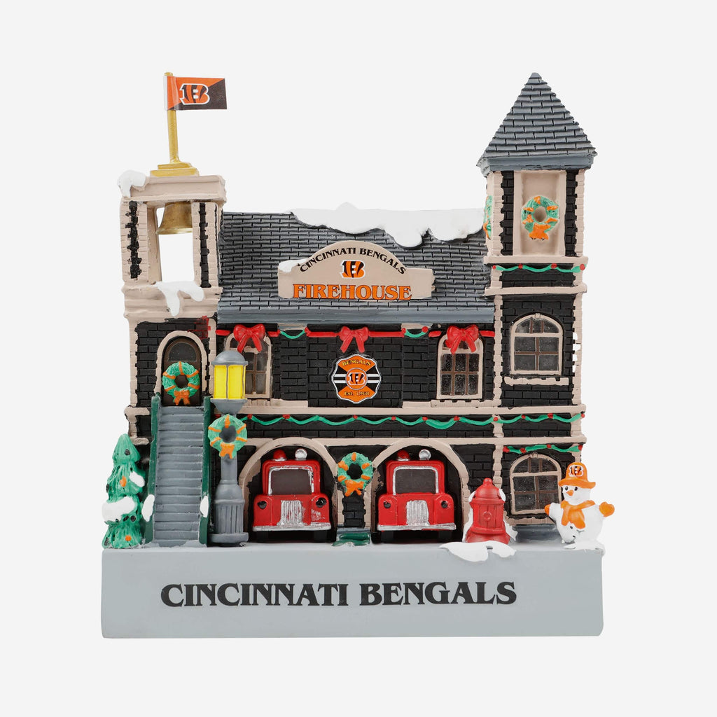 Cincinnati Bengals Light Up Resin Team Firehouse FOCO - FOCO.com