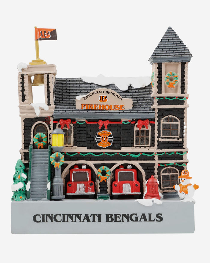 Cincinnati Bengals Light Up Resin Team Firehouse FOCO - FOCO.com