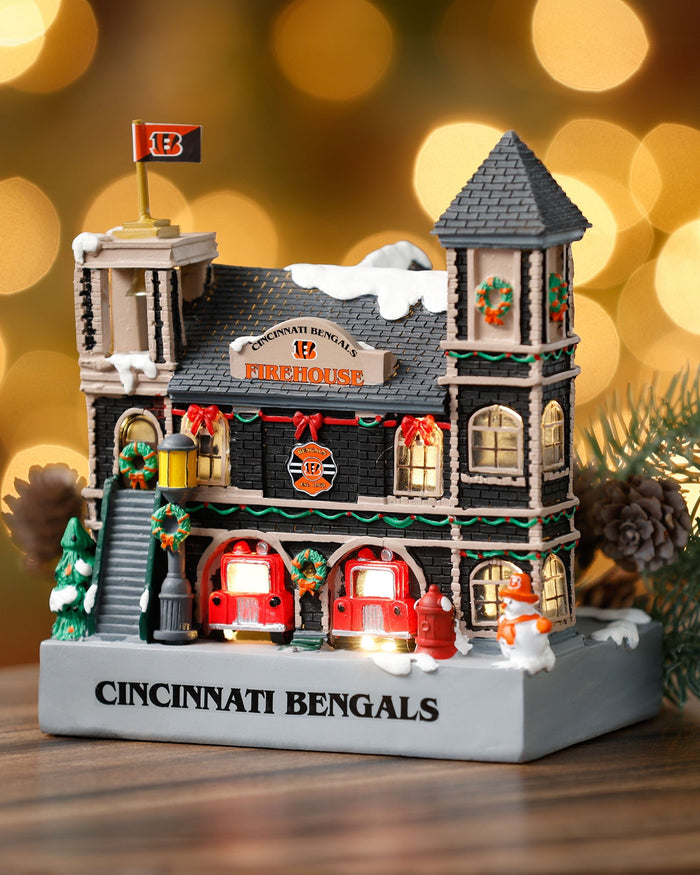 Cincinnati Bengals Light Up Resin Team Firehouse FOCO - FOCO.com