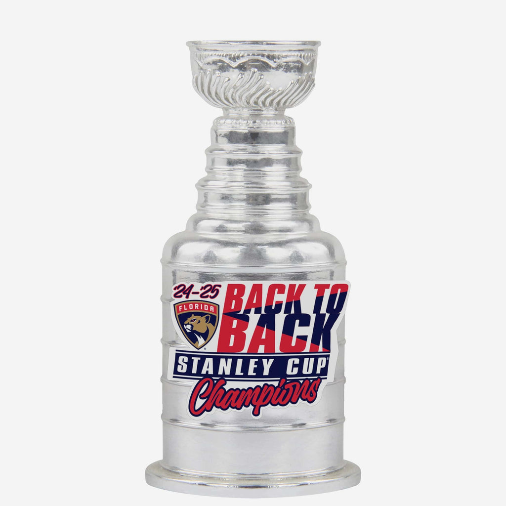 Florida Panthers 2025 Back To Back Stanley Cup Champions Trophy Paperweight FOCO - FOCO.com