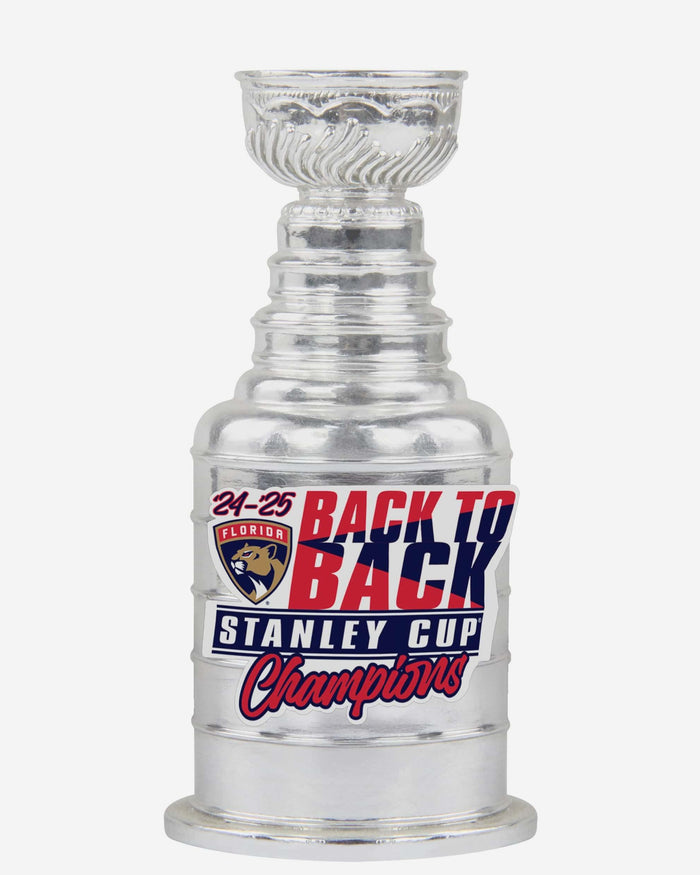 Florida Panthers 2025 Back To Back Stanley Cup Champions Trophy Paperweight FOCO - FOCO.com