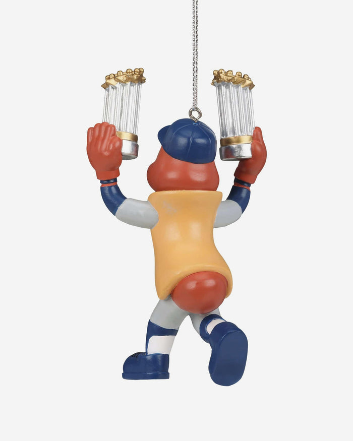 Los Angeles Dodgers 2025 Back To Back World Series Champions Mascot Resin Ornament FOCO - FOCO.com