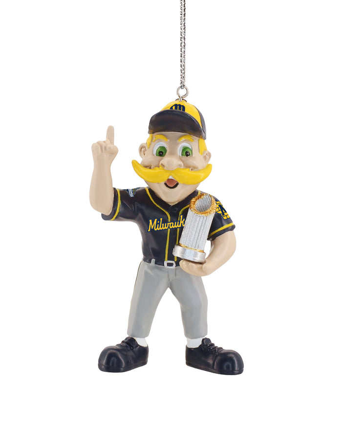 Milwaukee Brewers 2026 World Series Champions Mascot Resin Ornament FOCO - FOCO.com