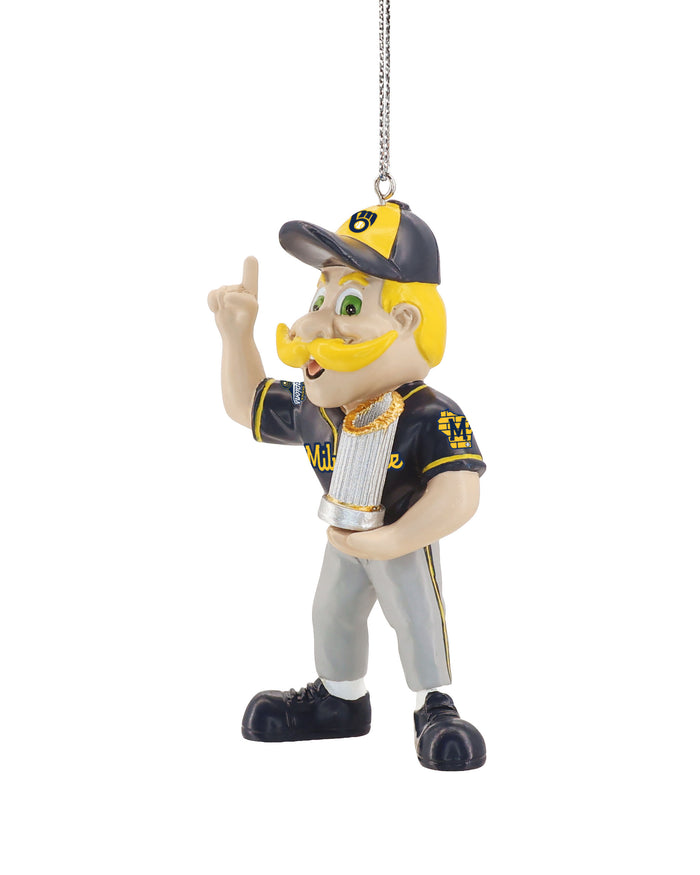 Milwaukee Brewers 2026 World Series Champions Mascot Resin Ornament FOCO - FOCO.com